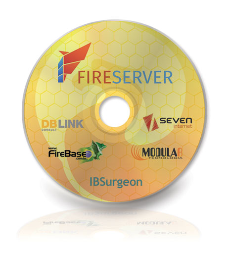Rótulo DVD Fireserver DBLink Consult