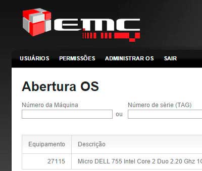 EMC Sistema de OS