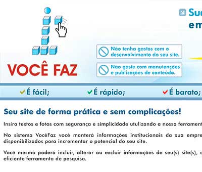 Flyer Você Faz