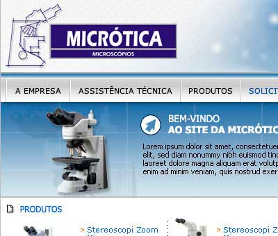 Micrótica Microscópios
