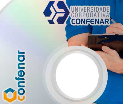 Rótulos DVDS Treinamentos Universidade Corporativa Confenar